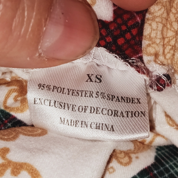 Christmas plaid skirt - Picture 7 of 7